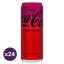 Coca-Cola Zero Cherry cola ízű energiamentes szénsavas üdítőital cseresznye ízesítéssel (24x330 ml)
