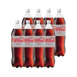   Coca-Cola Light cola ízű energiamentes szénsavas üdítőital édesítőszerekkel (8x1,75 liter)