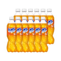   Fanta zéró cukor narancs ízű energiamentes szénsavas üdítőital édesítőszerekkel (12x500 ml)