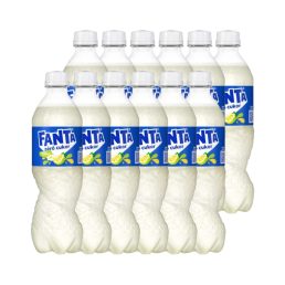   Fanta zéró cukor citrom- és bodza ízű energiamentes szénsavas üdítőital édesítőszerekkel (12x500 ml)