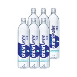   Glacéau Smartwater szénsavmentes víz alapú ital hozzáadott ásványi anyagokkal (6x1,1 liter)