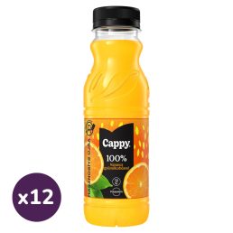 Cappy 100% narancslé gyümölcshússal (12x330 ml)