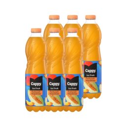   Cappy Ice Fruit alma-őszibarack-sárgadinnye szénsavmentes ital citromfű ízesítéssel (6x1,5 liter)