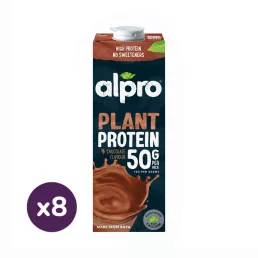 Alpro csokoládéízű protein ital (8x1 liter)