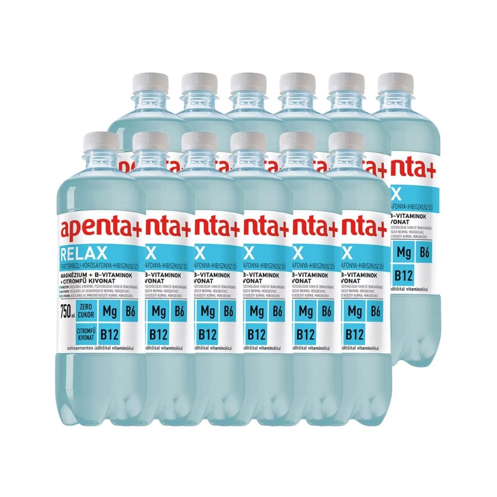 Apenta+ Relax szénsavmentes üdítőital (12x750 ml)