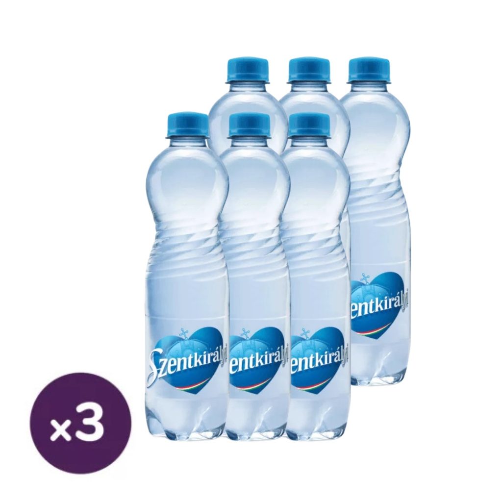 Szentkirályi szénsavas ásványvíz (18x500 ml)