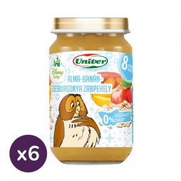  Univer alma-banán-édesburgonya zabpehellyel bébidesszert, 8 hó+ (6x163 g)