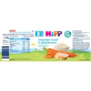 Hipp BIO sárgarépa rizzsel és pulykahússal, 8 hó+ (6x220 g)