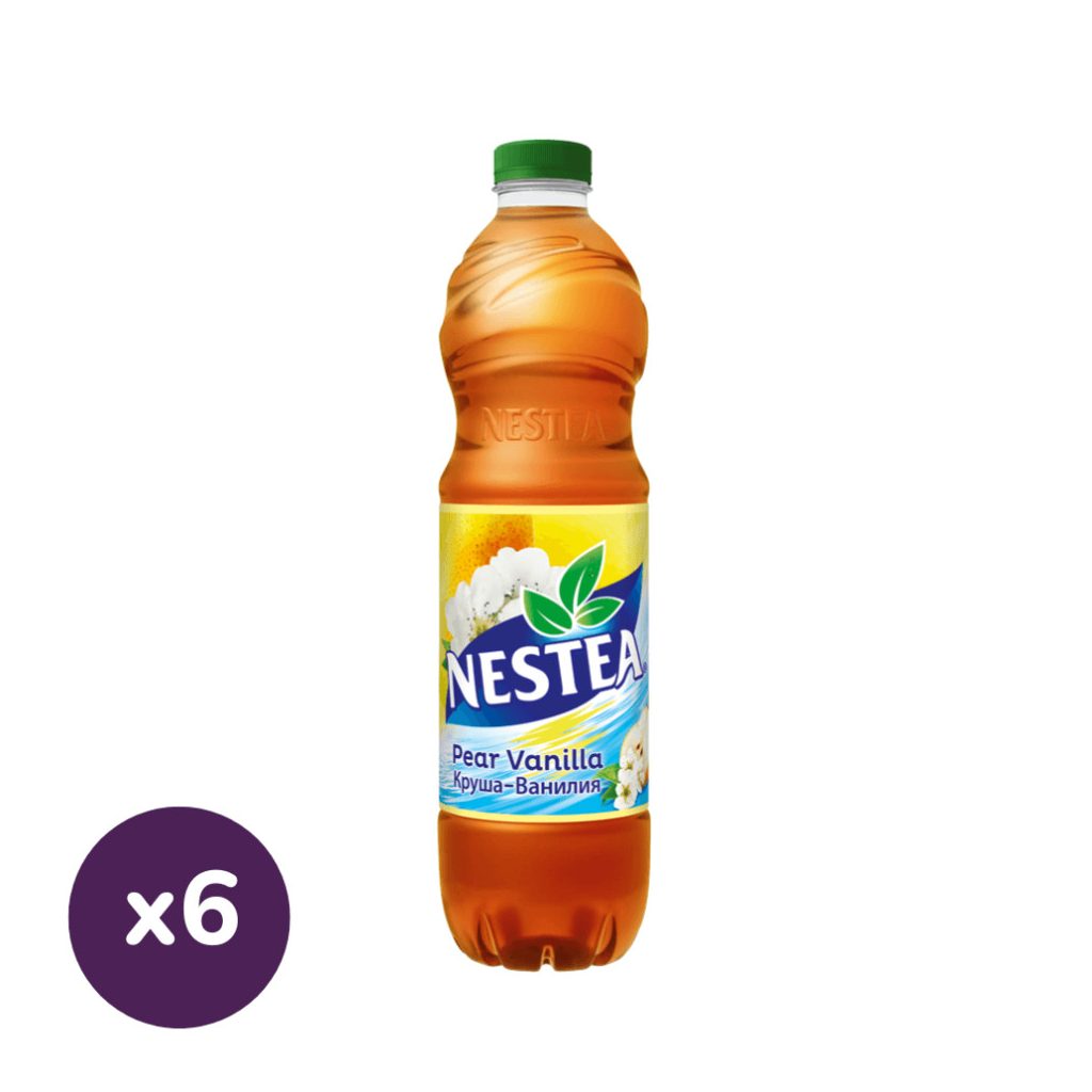 Nestea Ice Tea körte-vanília ízű üdítőital (6x1,5 liter)