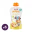 Hipp HiPPiS BIO gyümölcspép alma-banán-őszibarack keksszel, 12 hó+ (6x100 g)