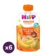 Hipp Snackie körte-banán-szőlő zabbal 12 hó+ (6x120 ml)