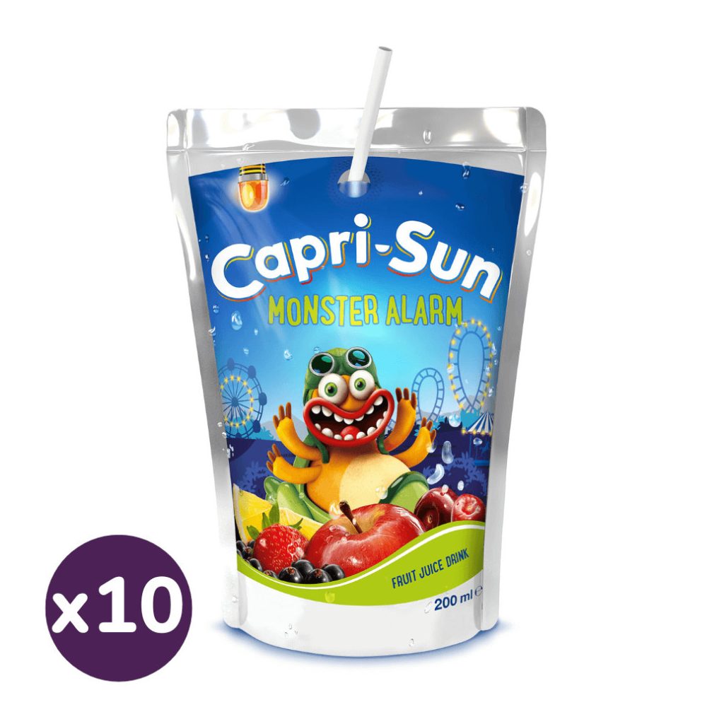 Capri-Sun vegyes gyümölcsital - Monster Alarm (10x200 ml)