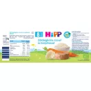 Hipp BIO zöldségkrém rizzsel és borjúhússal, 8 hó+ (6x220 g)