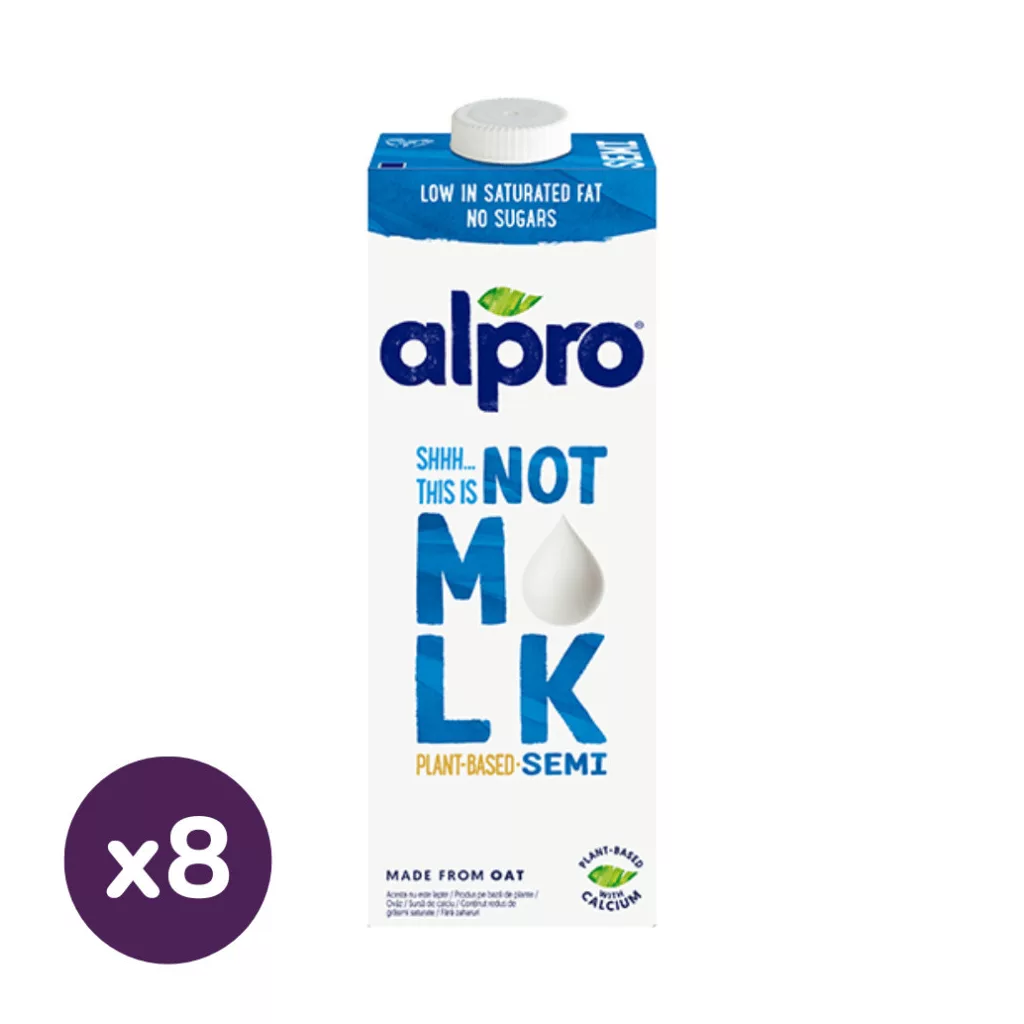 Alpro THIS IS NOT M!LK zabital 1,8% zsírtartalommal (8x1 liter)