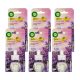 Air Wick elektromos légfrissítő utántöltő, Lila Levendula Mező illat (6x19 ml)