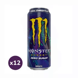   Monster Energy Full Throttle Zero Sugar szénsavas energiaital koffeinnel (12x500 ml)
