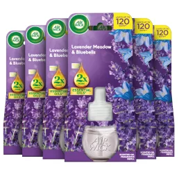   Air Wick elektromos légfrissítő utántöltő Levendula mező és harangvirág illat (6x19 ml)