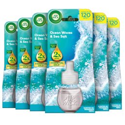   Air Wick elektromos légfrissítő utántöltő Óceáni szellő és tengeri só illat (6x19 ml)