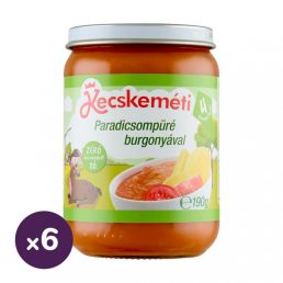   Kecskeméti paradicsomos burgonya pulykahússal, 11 hó+ (6x220 g)