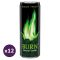 Burn Sour Twist zöld alma ízesítésű szénsavas ital koffeinnel (12x250 ml)