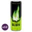 Burn alma-kivi ízű szénsavas ital koffeinnel (12x250 ml)