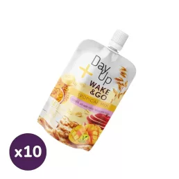   DayUP Wake&Go Trópusi Mix - zabpehely, alma, mangó, banán, maracuja (10x120 g)