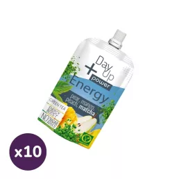   DayUP Power Energy - Matcha - körte, mangó, őszibarack, zöld tea (10x100 g)