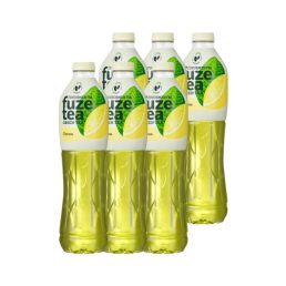   Fuze Tea citromízű szénsavmentes üdítőital zöld tea kivonattal édesítőszerekkel (6x1,5 liter)