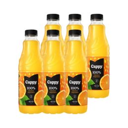 Cappy 100% narancslé gyümölcshússal (6x1 liter)