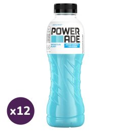   Powerade Mountain Blast zéró cukor vegyes bogyósgyümölcs ízű szénsavmentes energiamentes ital (12x500 ml)