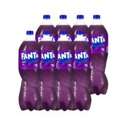   Fanta szőlő ízű szénsavas üdítőital cukorral és édesítőszerekkel (8x1,75 liter)
