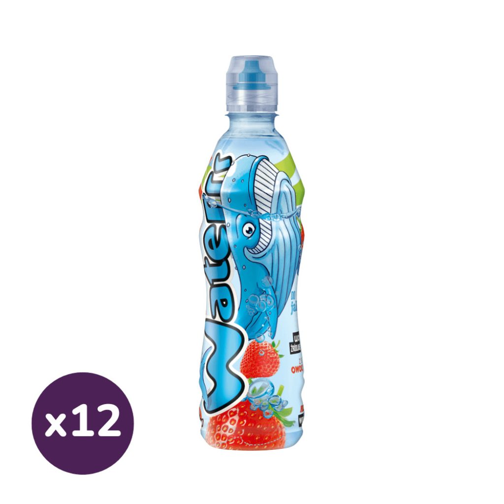 Kubu waterrr eper szénsavmentes üdítőital (12x500 ml)