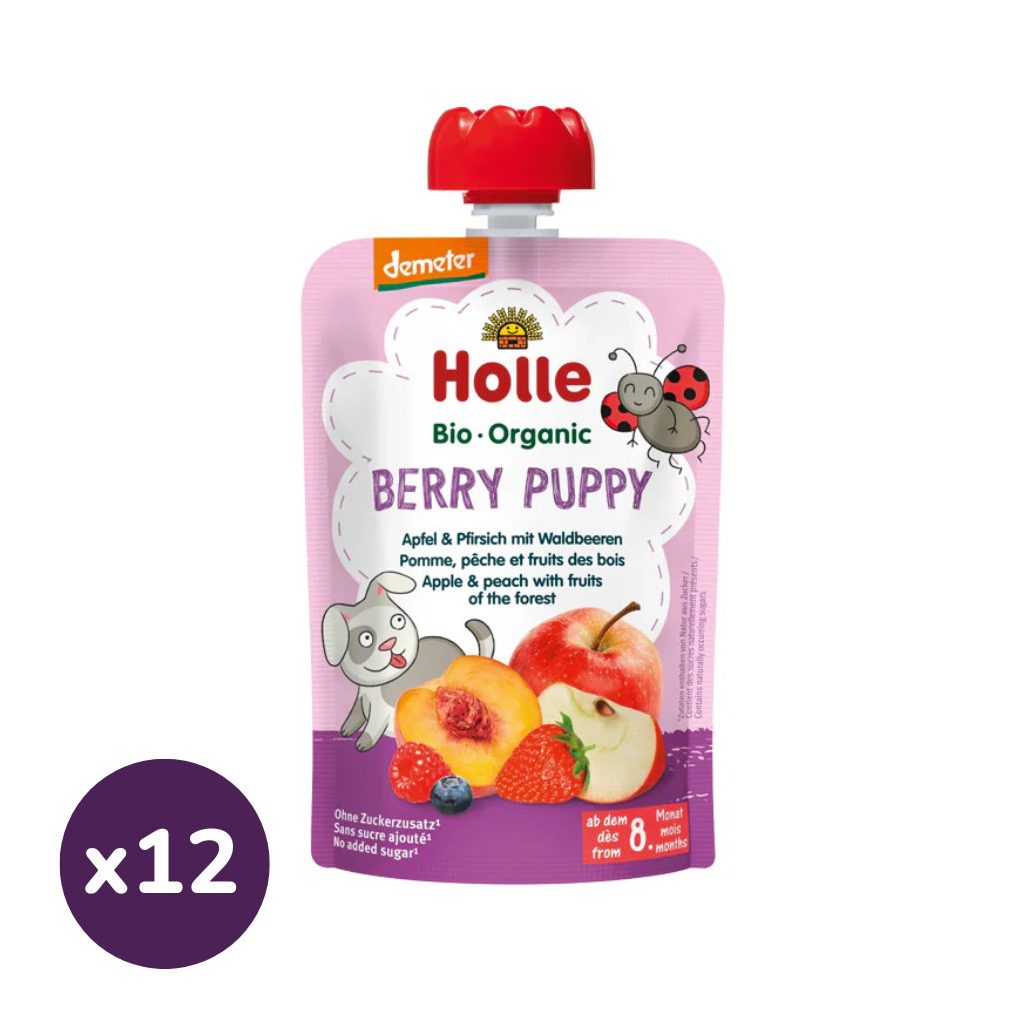 Holle tasakos gyüm.püré Berry Puppy demeter (12x100 g)