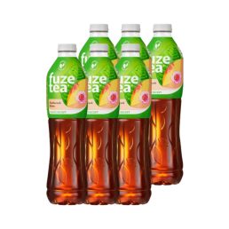   Fuze Tea őszibarack- és rózsa ízű szénsavmentes üdítőital fekete tea kivonattal (6x1,5 liter)