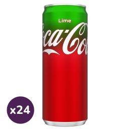   Coca-Cola Lime cola- és lime ízű szénsavas üdítőital (24x330 ml)