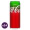 Coca-Cola Lime cola- és lime ízű szénsavas üdítőital (24x330 ml)