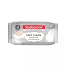 CSOMAGOLÁSSÉRÜLT - Sudocrem Soft Clean nedves törlőkendő 16x55 db
