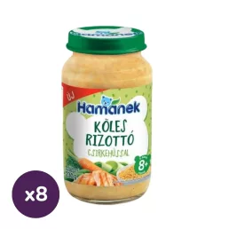   Hamánek bébiétel köles rizottó csirkehússal 8 hó+ (8x230 g)