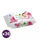 Pufy Fresh Care kupakos nedves törlőkendő 36x72 db