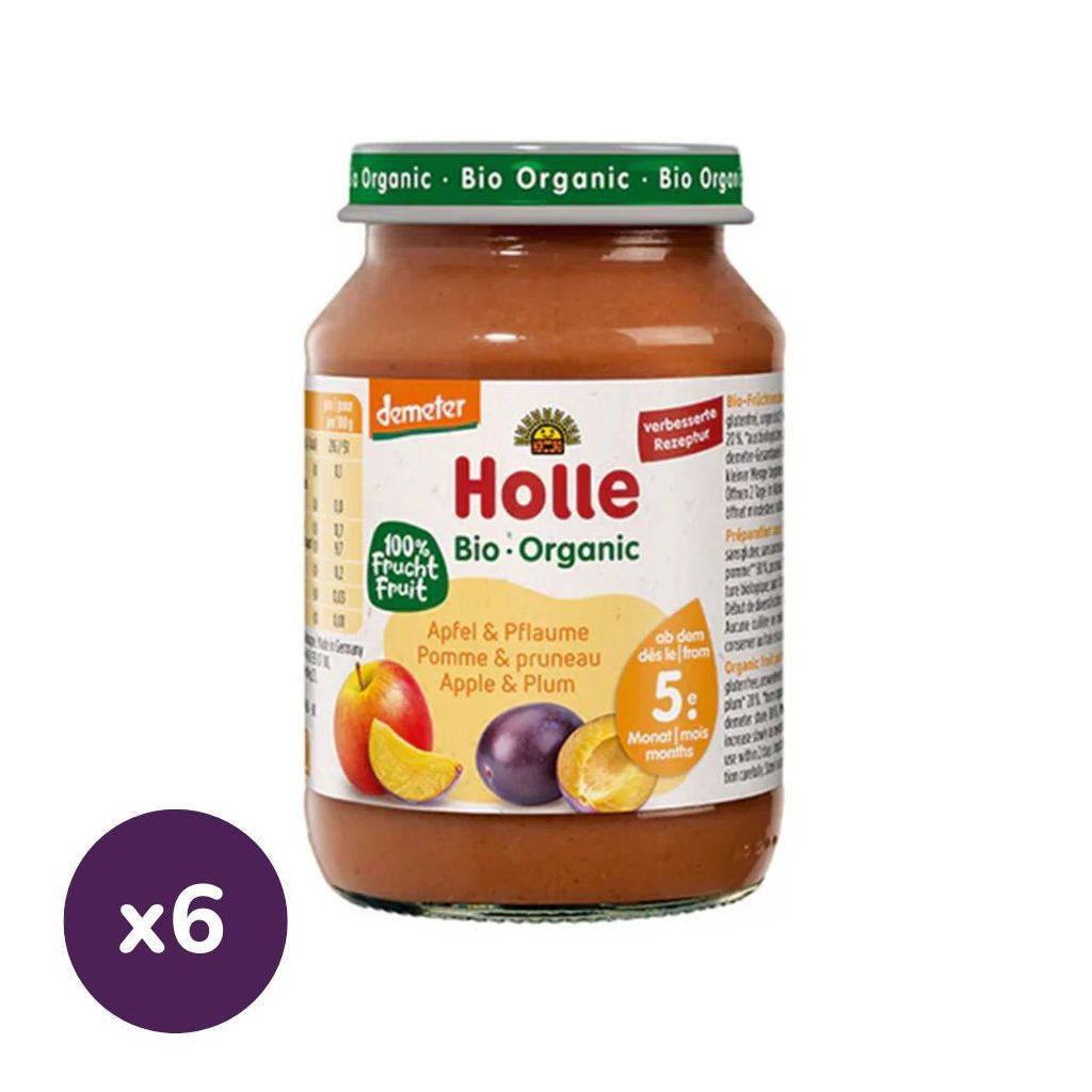 Holle Bio Alma szilvával (6x190 g)