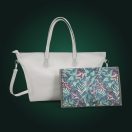 KINDERKRAFT SELECT Pelenkázótáska Treasurebag Light Grey Nature Vibes, Premium