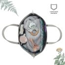 KINDERKRAFT SELECT Pelenkázótáska Treasurebag Light Grey Nature Vibes, Premium