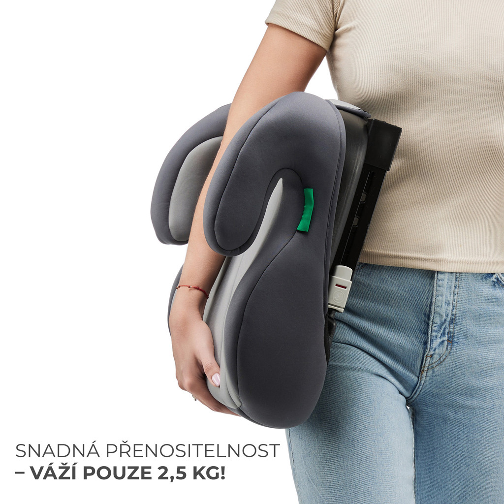 KINDERKRAFT Ülésmagasító i-Boost i-size 135-150 cm Zöld