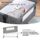 KINDERKRAFT Állítható magasságú gyermekágy Neste grow Light Grey Full Wood
