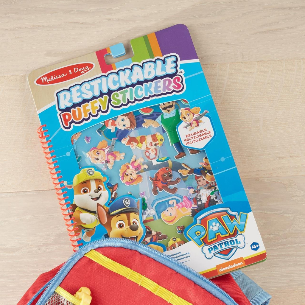 Melissa & Doug PUFI matrica füzet Mancs őrjárat kaland öböl
