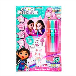   Canenco Gabi babaháza színező szett fújós filccel, A4-es borítékban