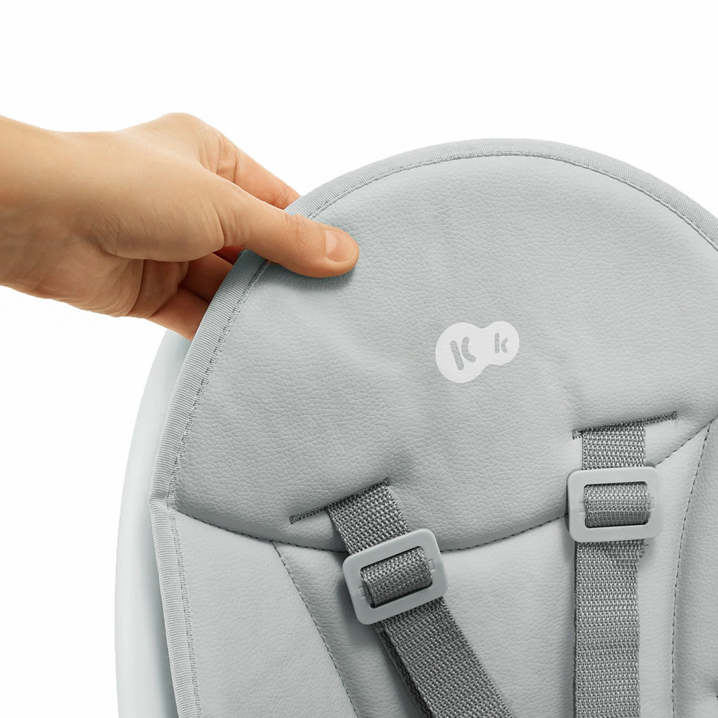 KINDERKRAFT Etetőszék Dinnly 2 az 1-ben Szürke