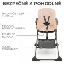 KINDERKRAFT Etetőszék Foldee Pink