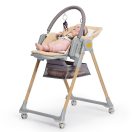 KINDERKRAFT SELECT Etetőszék Lastree Wood, Premium