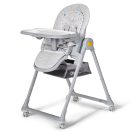 KINDERKRAFT SELECT Etetőszék Lastree Grey, Premium